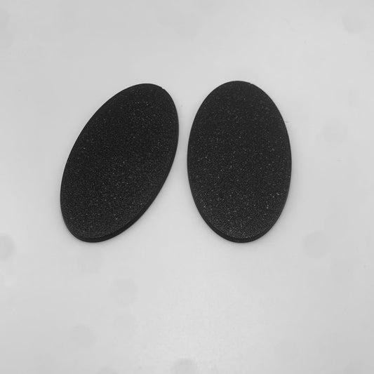 100x50mm Oval/Oblong Miniature Bases perfect for war gaming  or other tabletop games