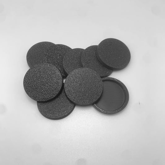 30mm Round Miniature Bases perfect for war gaming or other tabletop games