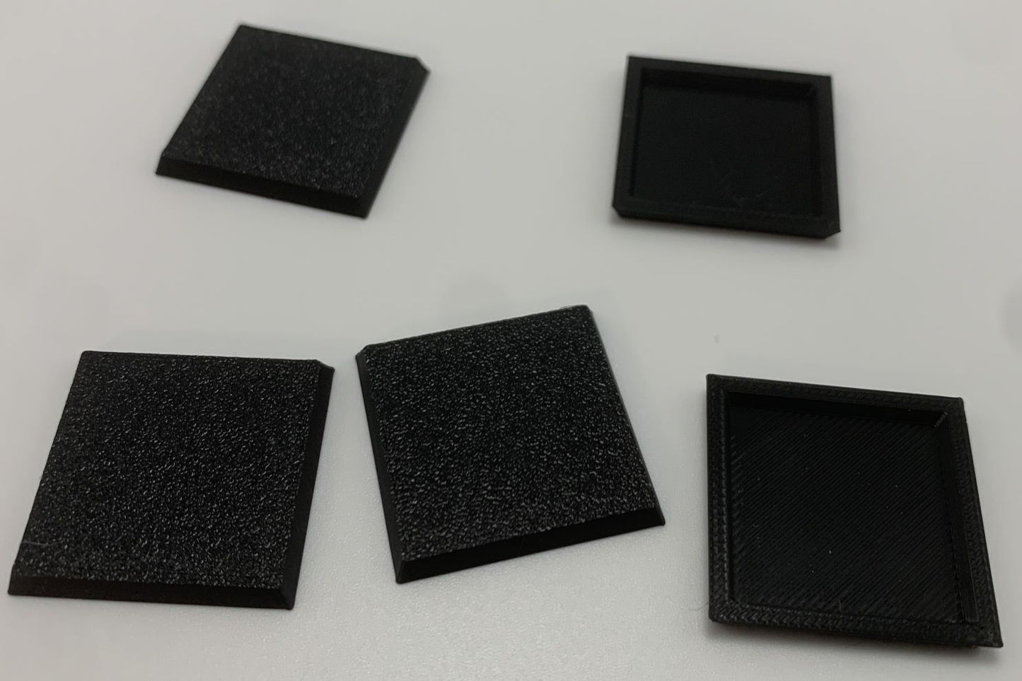 30x30mm Square bases perfect for war gaming or other tabletop games