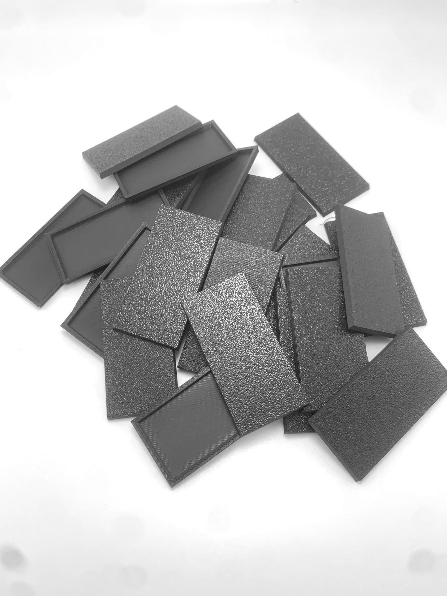 30x60 mm Rectangle bases perfect for war gaming or other tabletop games