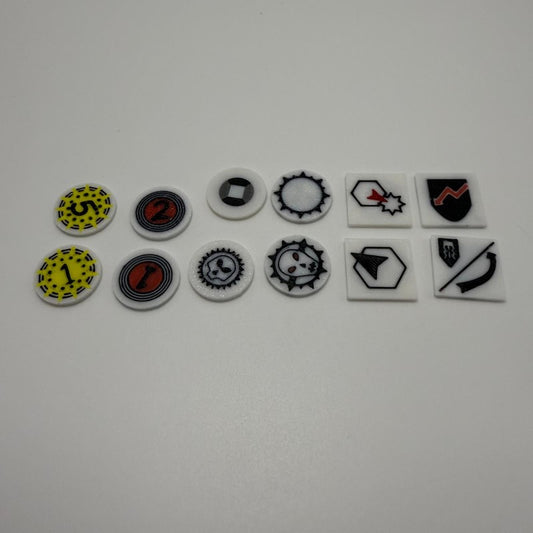 Custom Multi-Color Replacement Tokens for Warhammer Underworld 2 (Emberguard)