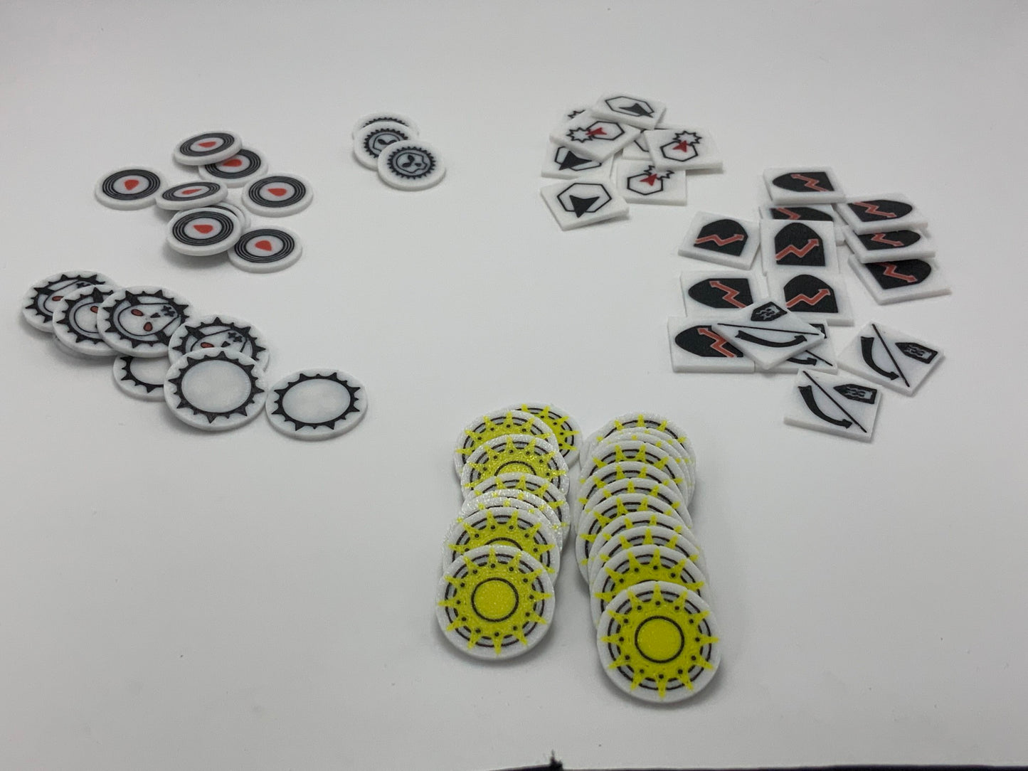 Custom Multi-Color 3D Printed Replacement Tokens for Warhammer Underworld