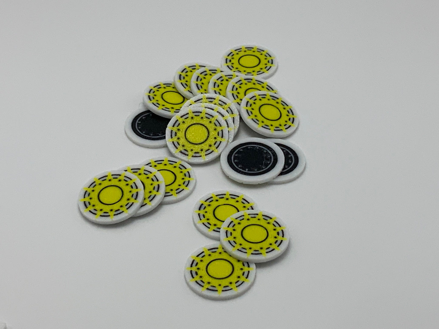 Custom Multi-Color 3D Printed Replacement Tokens for Warhammer Underworld