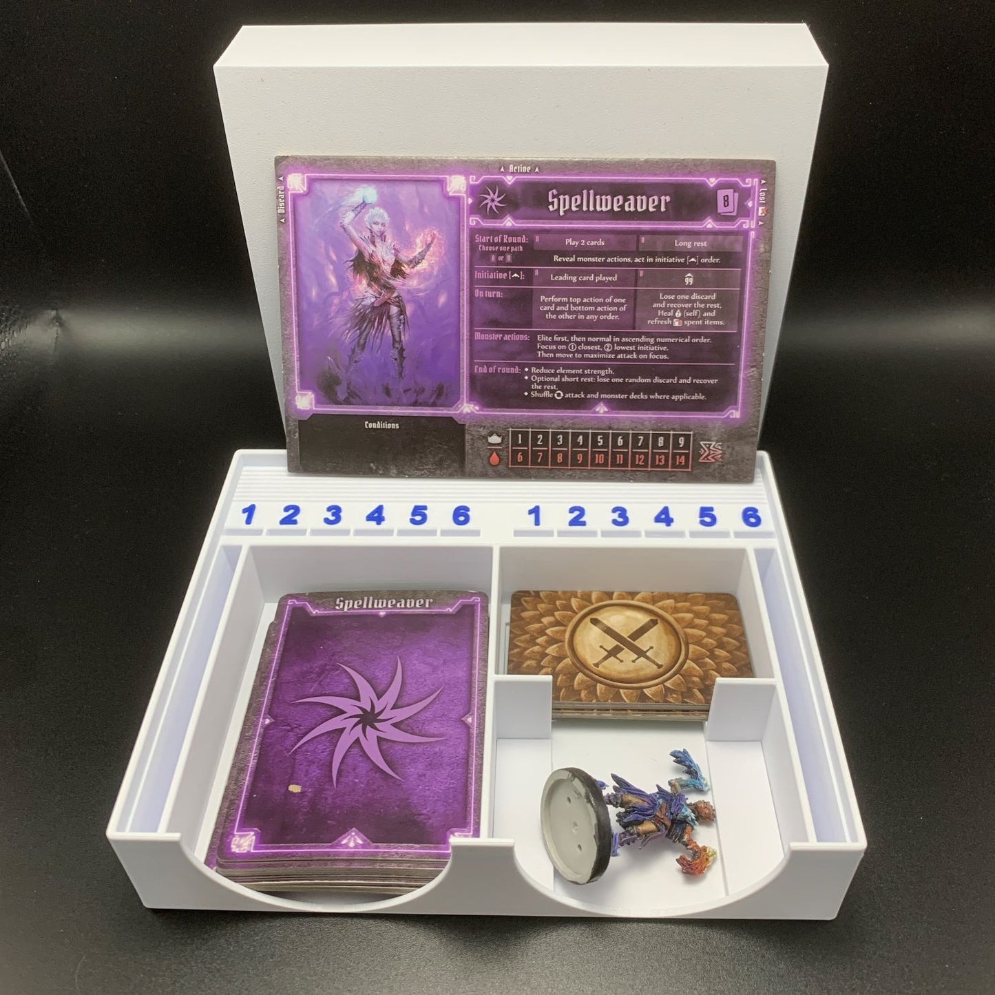 Player Dashboard and Storage for Gloomhaven Characters