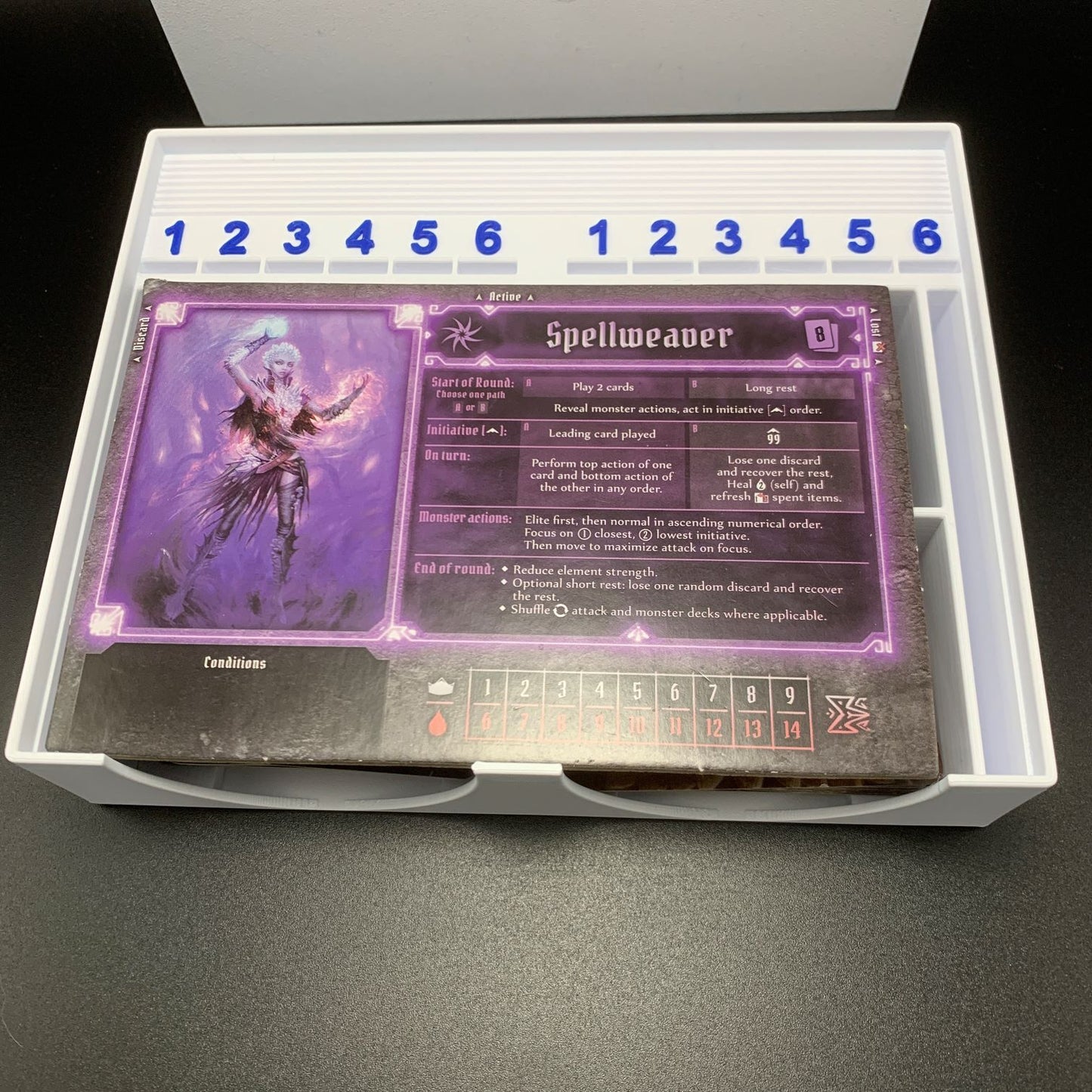 Player Dashboard and Storage for Gloomhaven Characters