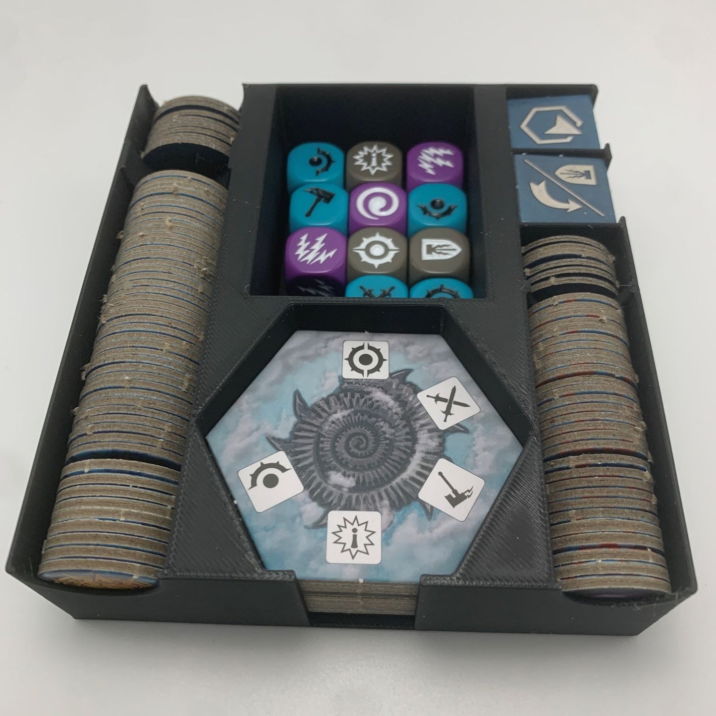 Token, Dice, and Objective Storage Organizer for warhammer underworlds