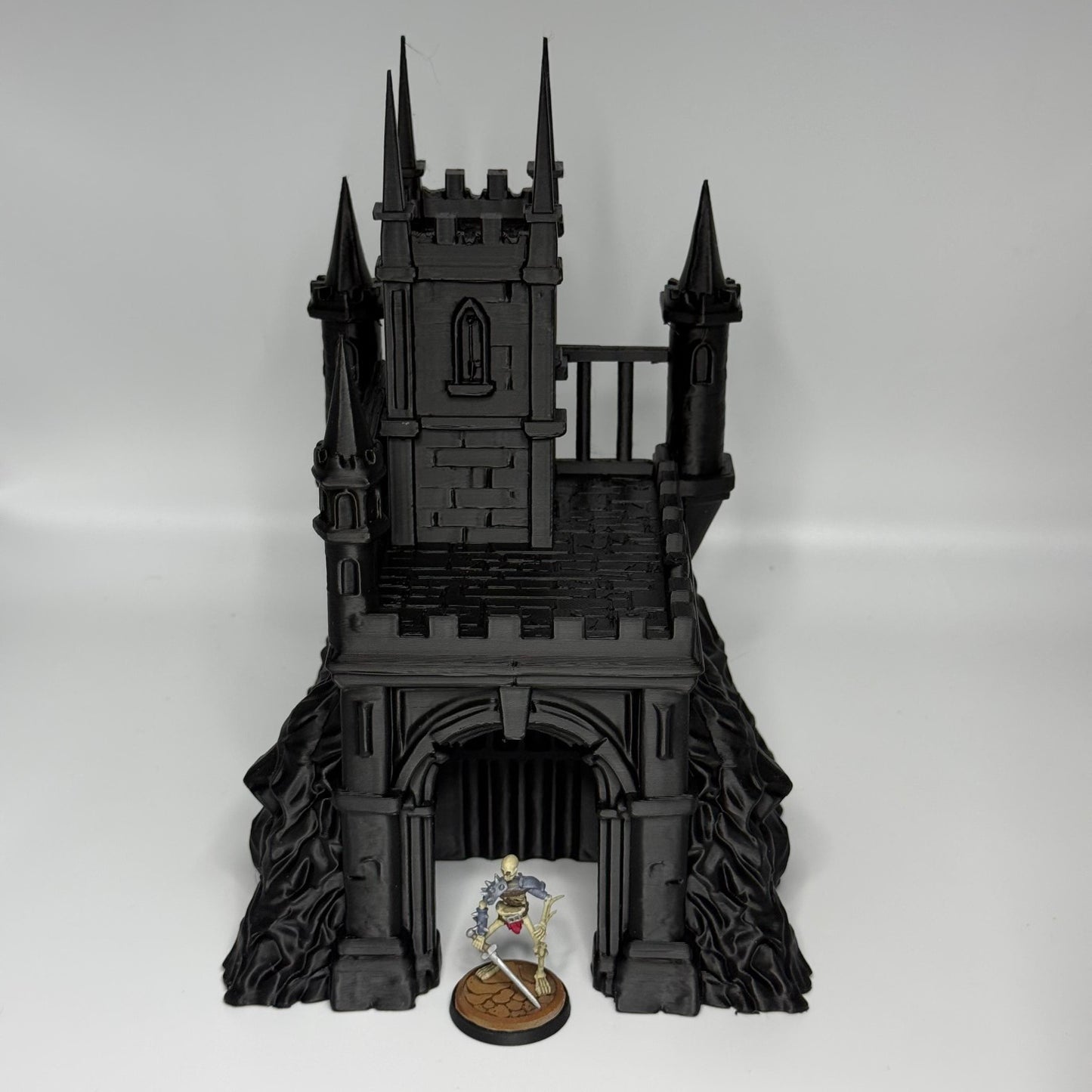 Gloomhaven Gatehouse – 3D Printed PLA Fortress (200mm Tall)